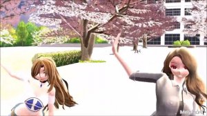 【MMD】 STEP 【Scarlett Grim, Leah Hansen & Niux - Original Characters】