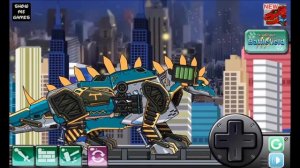Kentrosaurus Dino Robot Dinosaur Robot Train Assembly Android Full Game Play 1080 HD YouTub