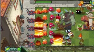 Играю в Zombies VS Plants 2