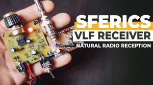 K8TND VLF Sferics Receiver Experiments ( Sferics Detector ) - VLF Natural Radio