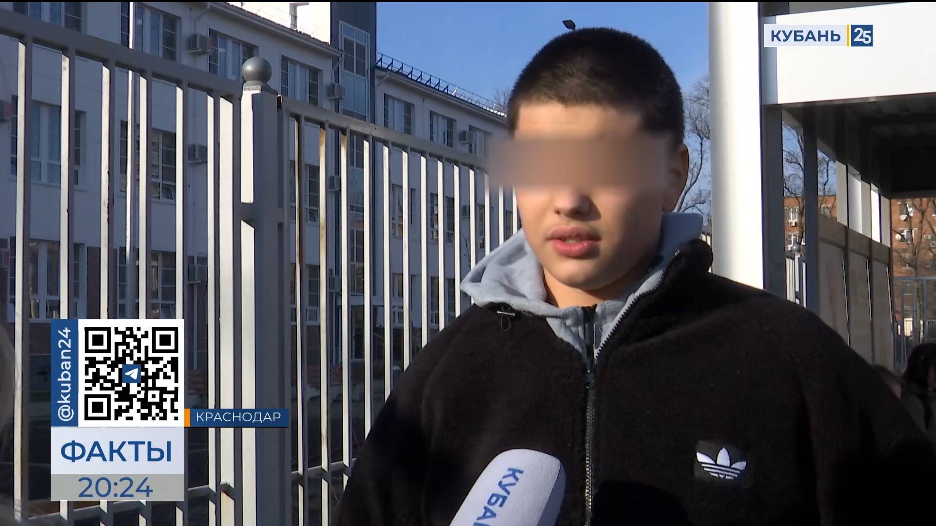 Пострадавший в поножовщине в школе Краснодара мальчик рассказал о самочувствии