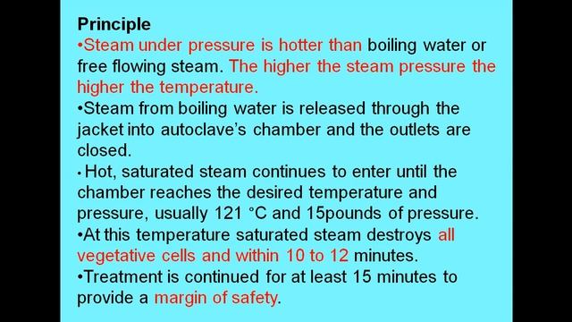 Moist heat sterilization Part 1 Autoclave смотреть онлайн