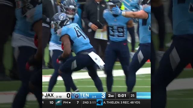 Otis Reese intercepts the Mac Jones pass vs. Jacksonville Jaguars