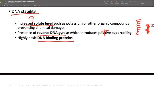 Biology 120 EFG Lecture 3 (PHYSICAL REQUIREMeNTS FOR GROWTH)