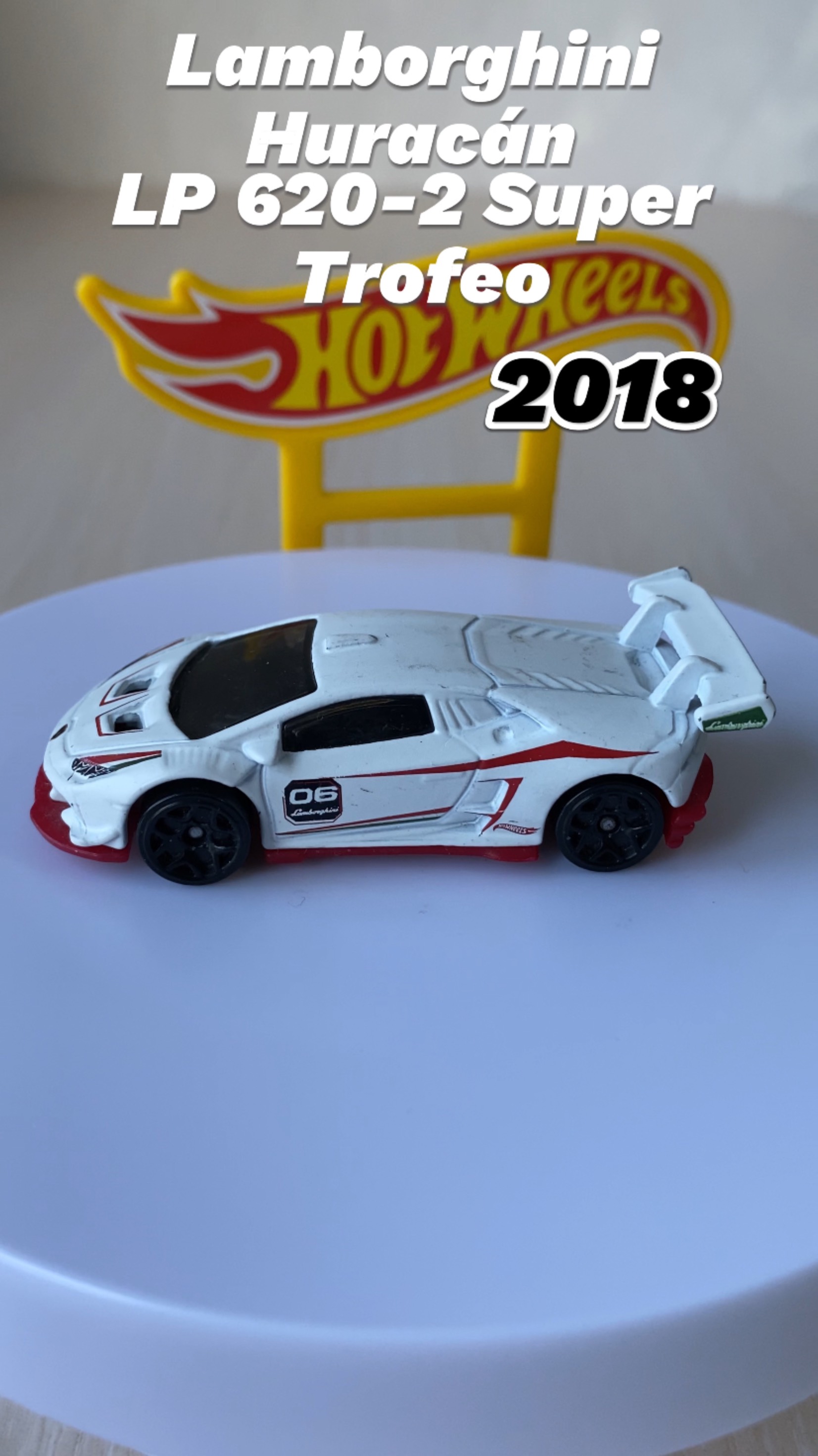 Lamborghini Huracán LP 620-2 Super Trofeo 2018 hot wheels