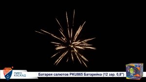 Батарея салютов PKU865 Батарейка (12 зар. 0,8")