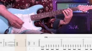 Deep Purple - Highway Star - Guitar Tab  Lesson  Cover  Tutorial