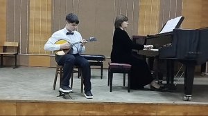 Дмитриев Андрей Альфред Шнитке Менуэт из "Сюиты в старинном стиле"