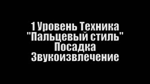 Техника игры пальцами на акустической гитаре Посадка, постановка правой руки