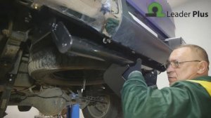 Установка фаркопа Leader F121-F/FC. FORD RANGER III 2011-...г.в.