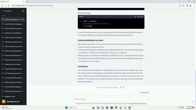 Python3 IndentationError expected an indented block should not throw this