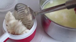 ДОМАШНИЙ СЫР без закваски.