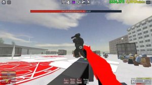 NERFED SAIGA-12K vs The Boss | Roblox Zombie Uprising