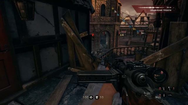 Продолжаем проходить Wolfenstein The Old Blood #2 смотреть онлайн