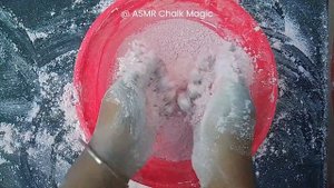 Crushing Gym Chalk | Oddly Satisfying Sounds | ASMR Delight