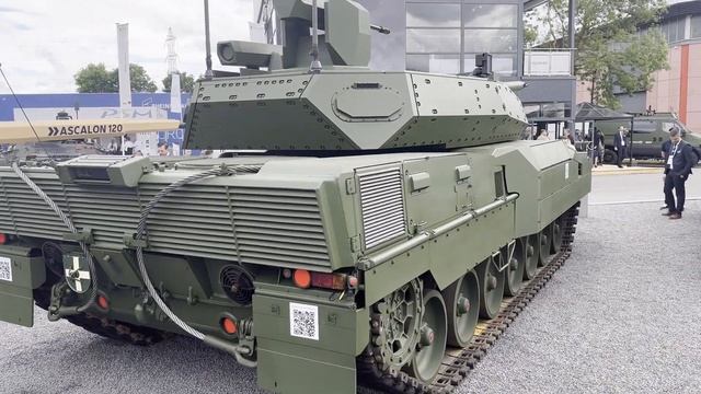 Eurosatory 2024: New Leopard 2 A-RC 3.0 tank demonstrator