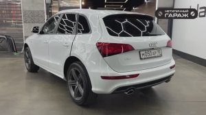 Как защитить Audi Q5 от сколов? Покраска под завод + пленка. Детейлинг-центр СПб