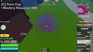 Comparing MAMMOTH & VENOM Max Damage !! Blox Fruits