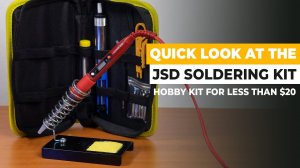 Best Hobby Soldering Iron ? Quick Look At The JCD Soldering Iron Kit