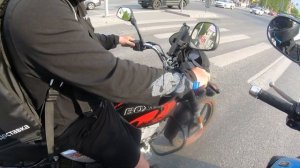 Мотоцикл Yamaha MT3 660 2007 рассказывает мотобрату про зимнюю езду