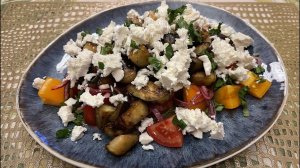 Армянский Салат с Хрустящими Баклажанами и Помидорами. Быстрый и Вкусный салат на Праздничный Стол