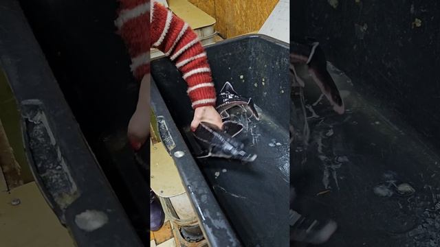 Ужас....живую рыбу дубиной