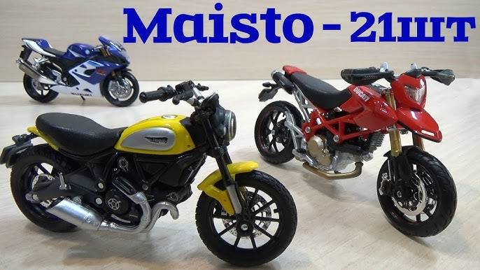 Обзор моделей мотоциклов 1/18 от Maisto - 21шт. Покупки