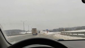 Съезд на Симферопольское шоссе в районе Чехова