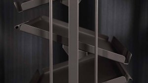 Выдвижная вращающаяся 8-ми уровневая стойка для обуви UNIHOPPER