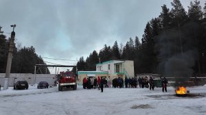 Златоустовские транспортники показали, как действовать во время пожара