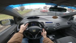 2007 Honda Civic 1.8L (140) POV Test Drive