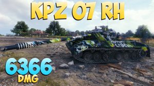 Kpz 07 RH - 8 Фрагов 6.3K Урона - Удаляющий! - Мир Танков