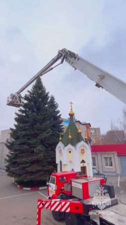 В МЧС Рязанской области нарядили новогоднюю елку!