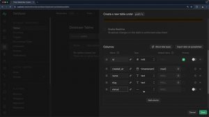 04_Use Supabase UI to Create Tables and Rows