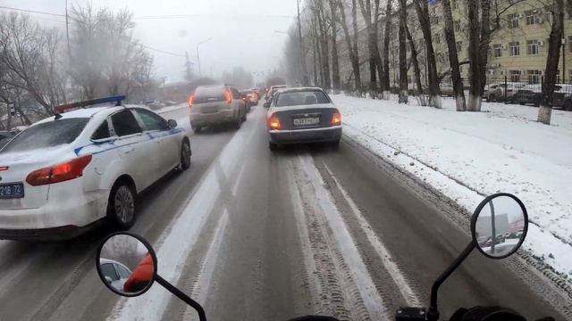 Мопед JT50 езда по городу в голодед
