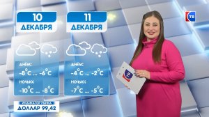 Прогноз погоды на 10 декабря