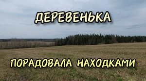 Деревенька порадовала находками. Коп 2024