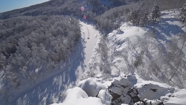 Зимний поход, Берёзовские скалы смотреть онлайн
