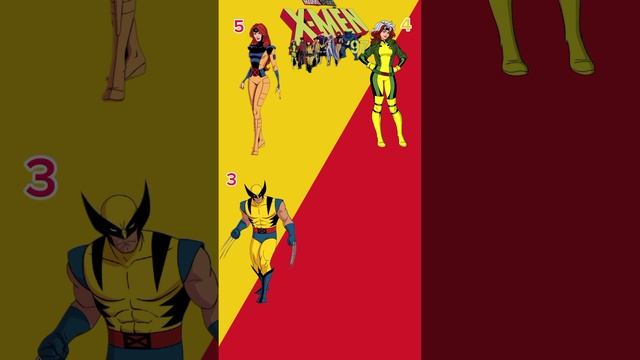 My tier list of characters in the X-Men 97 #marvel #xmen97