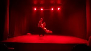 Сдача по сценическому движению // Парная акробатика