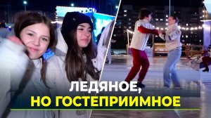 В Тюмени открыли самый большой каток в Уральском округе