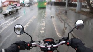 Мопед JT50 прижимают