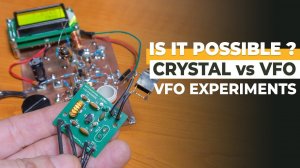 Can I Replace A Crystal With A VFO In A Simple CW Transmitter ?