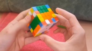 сборка кубика 5 на 5 методом для начинающих