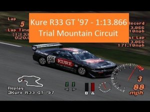 Gran Turismo 2 - Kure R33 GT '97