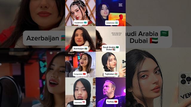 Anlasana 
1. Shahrizada S 🇰🇿
2. Iskandar, Zarrina Kasimova 🇺🇿
3. Nahide Babashli 🇦🇿
4. Waki 🇦