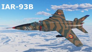 Вылет на румынском ударном самолете IAR-93B в War Thunder VR. Симуляторный режим.