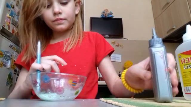 Слайм без клея и загустителя