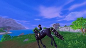 Леся Плейся покупает Фриза второго поколения в Star Stable