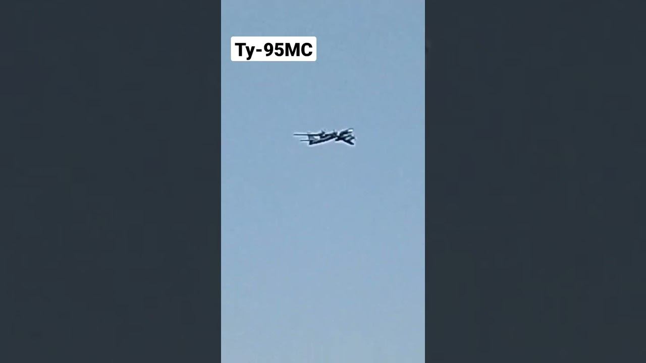 Медведи в небе. Пара Ту-95МС.